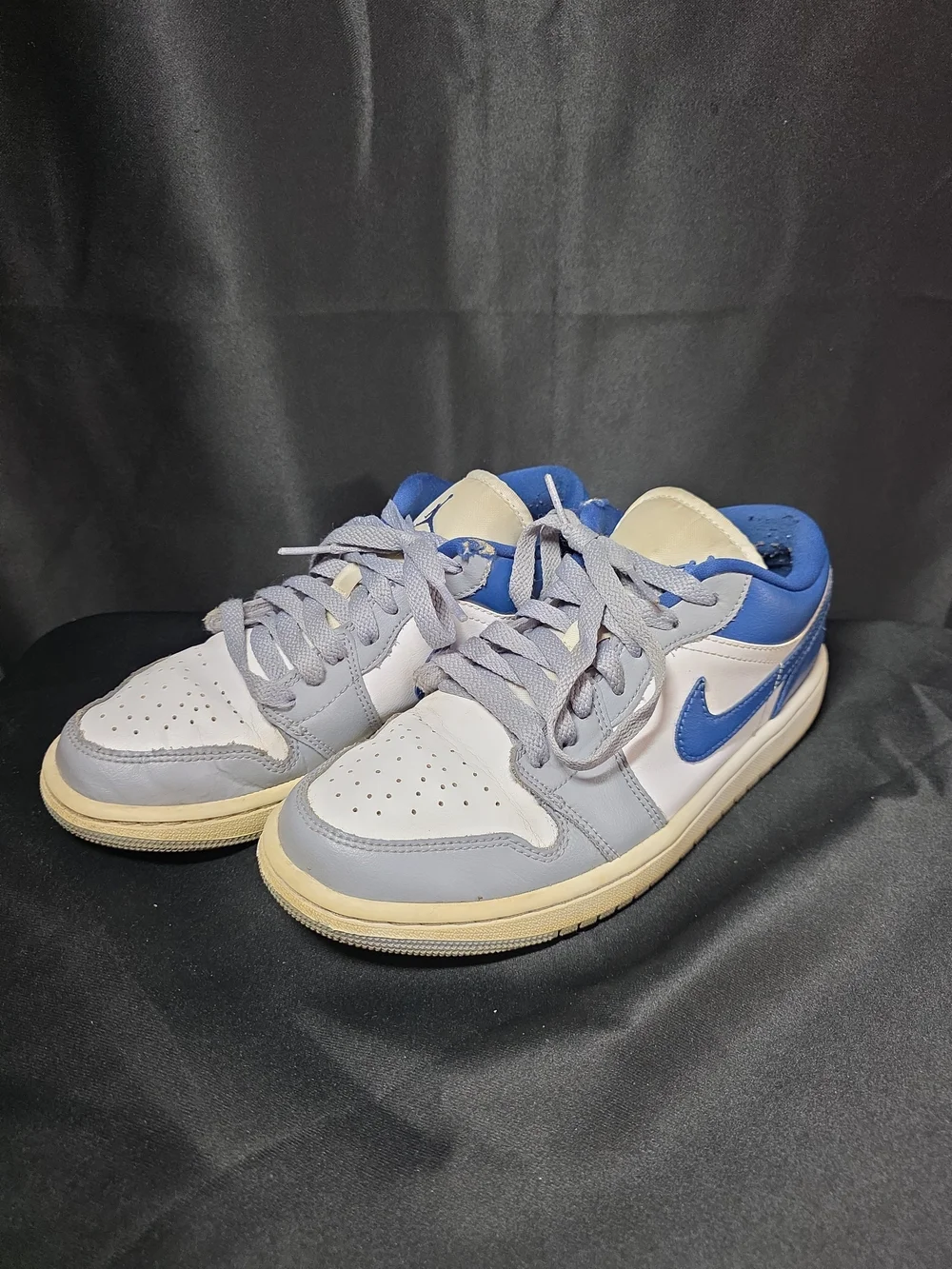Size 8 - Air Jordan 1 Low French Blue W Gray